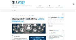 Desktop Screenshot of celavoice.org